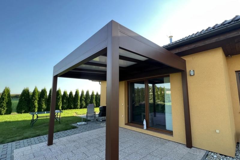 Fixed pergolas