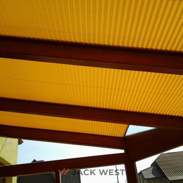Jack West Pleats for Conservatories