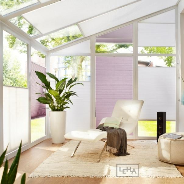 Leha Pleats for Conservatories 