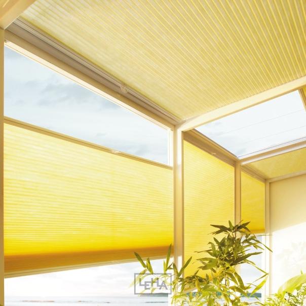 Leha Pleats for Conservatories 