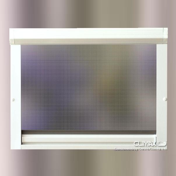 Window roll-up insect net Rolo hook