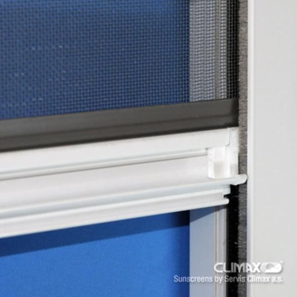 Window roll-up insect net Rolo hook